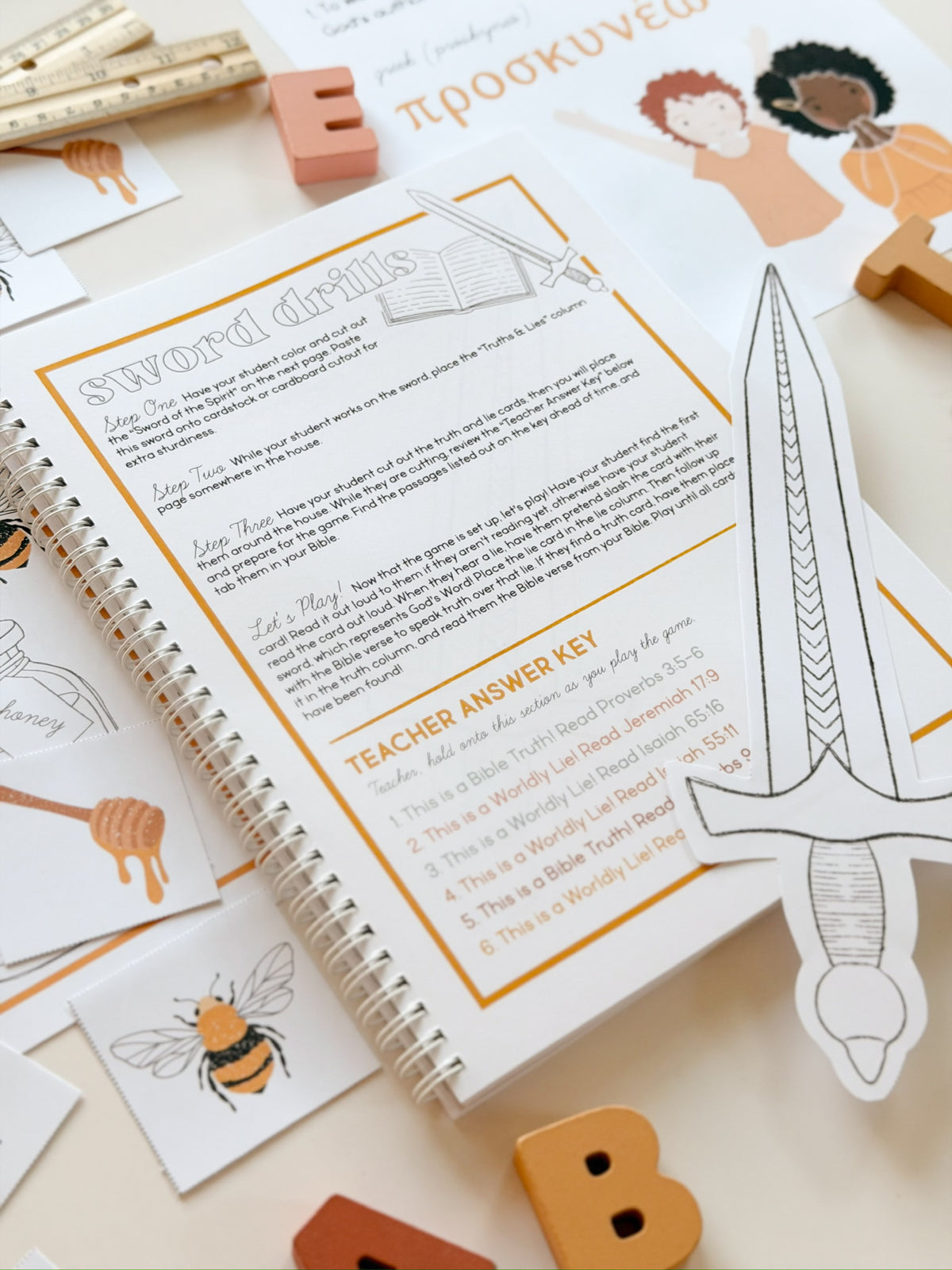 3. The Holy Spirit Unit Study | Digital PDF & Print Order Instructions